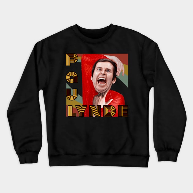 Paul Lynde Crewneck Sweatshirt by Indecent Designs